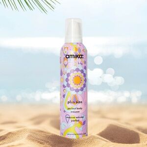 Amika Plus Size Mousse in Purple and Yellow